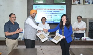 KIIT-DU and University of Tulsa, USA Sign MoU to Launch Dual Degree Program : Ommtv