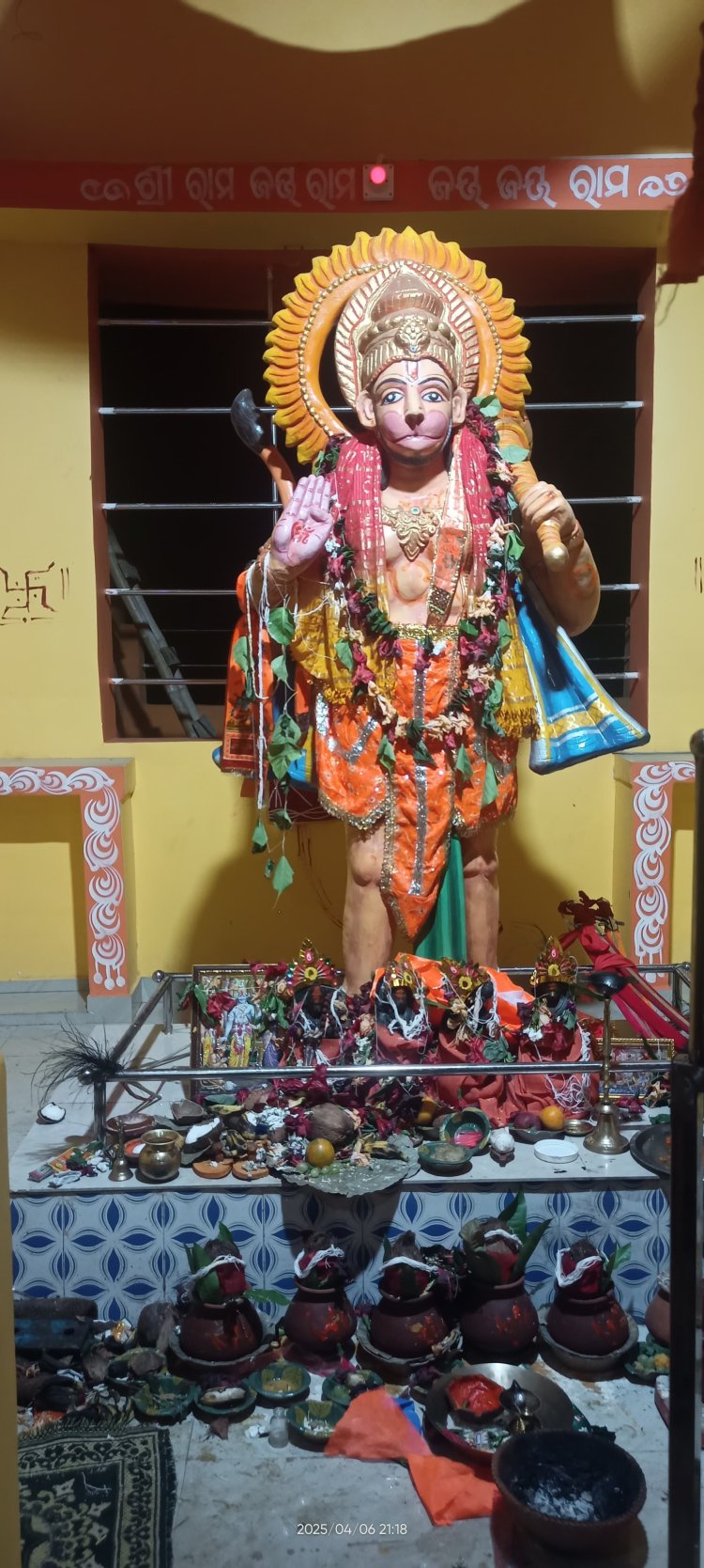 ଶ୍ରୀରାମ ନବମୀ ଅବସରରେ ଏକତାଳି ଶ୍ରୀହନୁମାନ ମନ୍ଦିର ପରିଦର୍ଶନ କଲେ ମନ୍ତ୍ରୀ ଇଂ ଗଣେଶରାମ ସିଂ ଖୁଣ୍ଟିଆ : Ommtv 